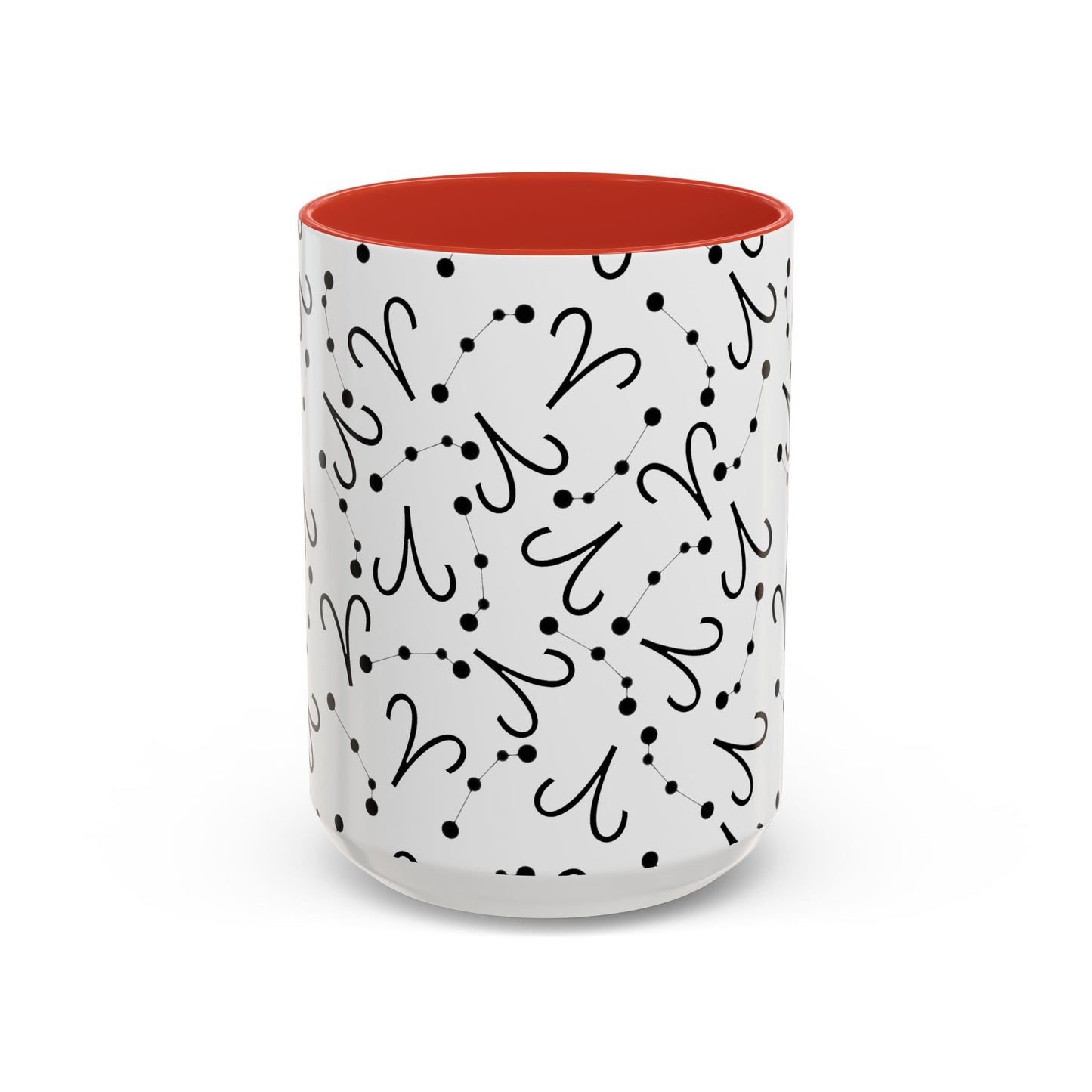 Accent Coffee Mug with the Aries sign (11, 15oz)