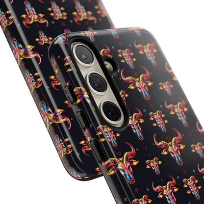 Tough Cases, Taurus, Zodiac, Metal Pattern