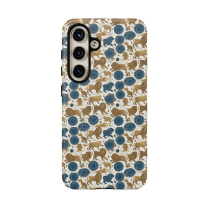 Tough Cases, Leo, Zodiac v2, Metal Pattern