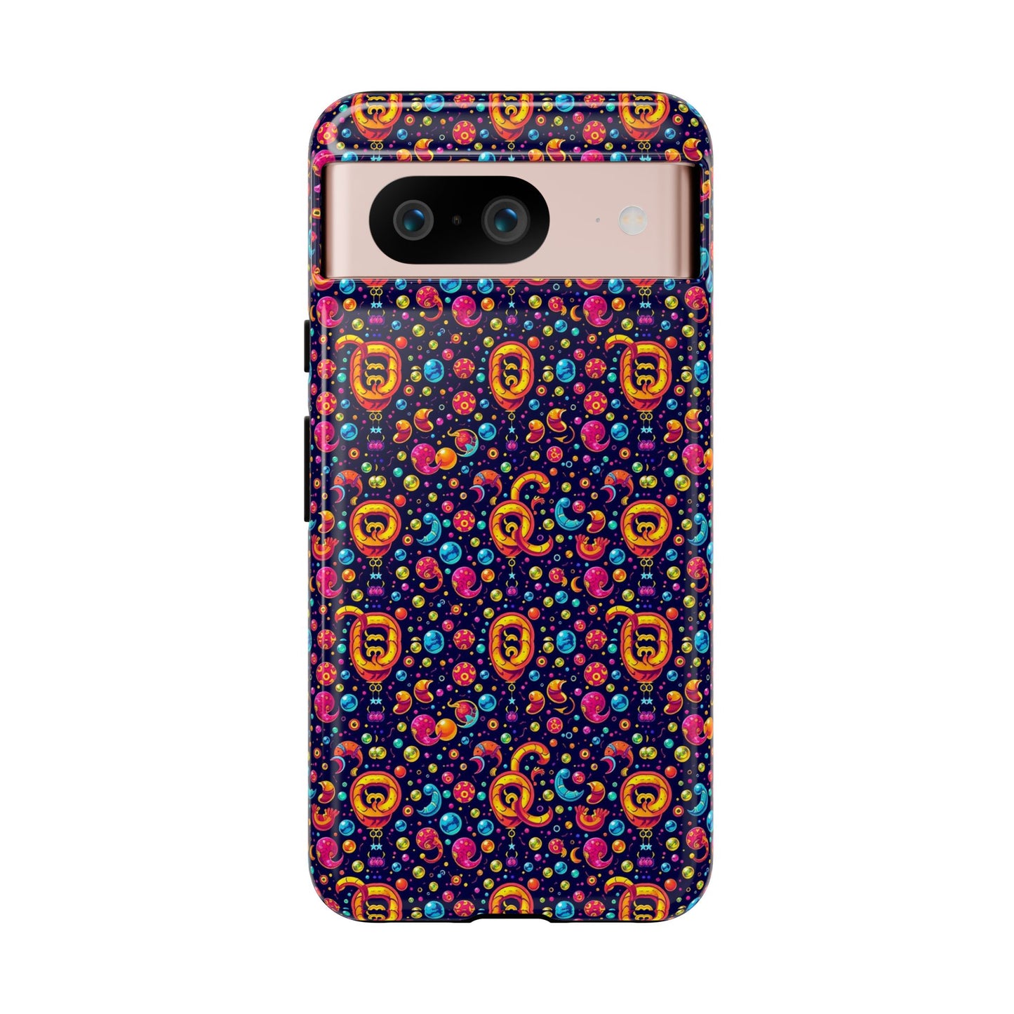 Tough Cases, Aquarius, Zodiac v1, Bubble Pattern
