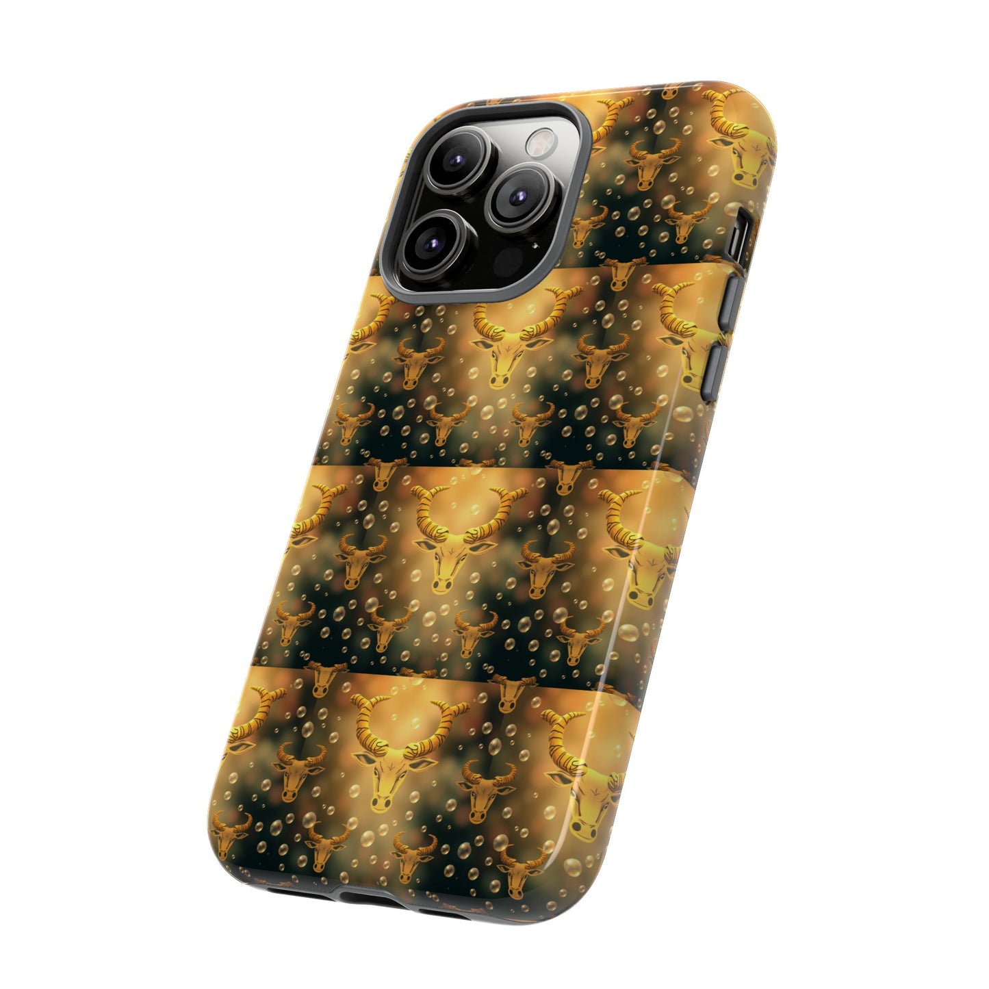 Tough Cases, Taurus, Zodiac v1, Bubble Pattern