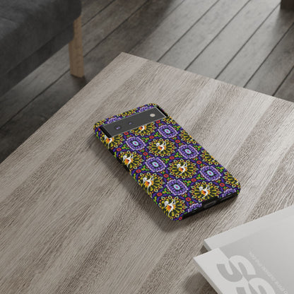 Tough Cases, Sagittarius, Zodiac v1, Flower Pattern