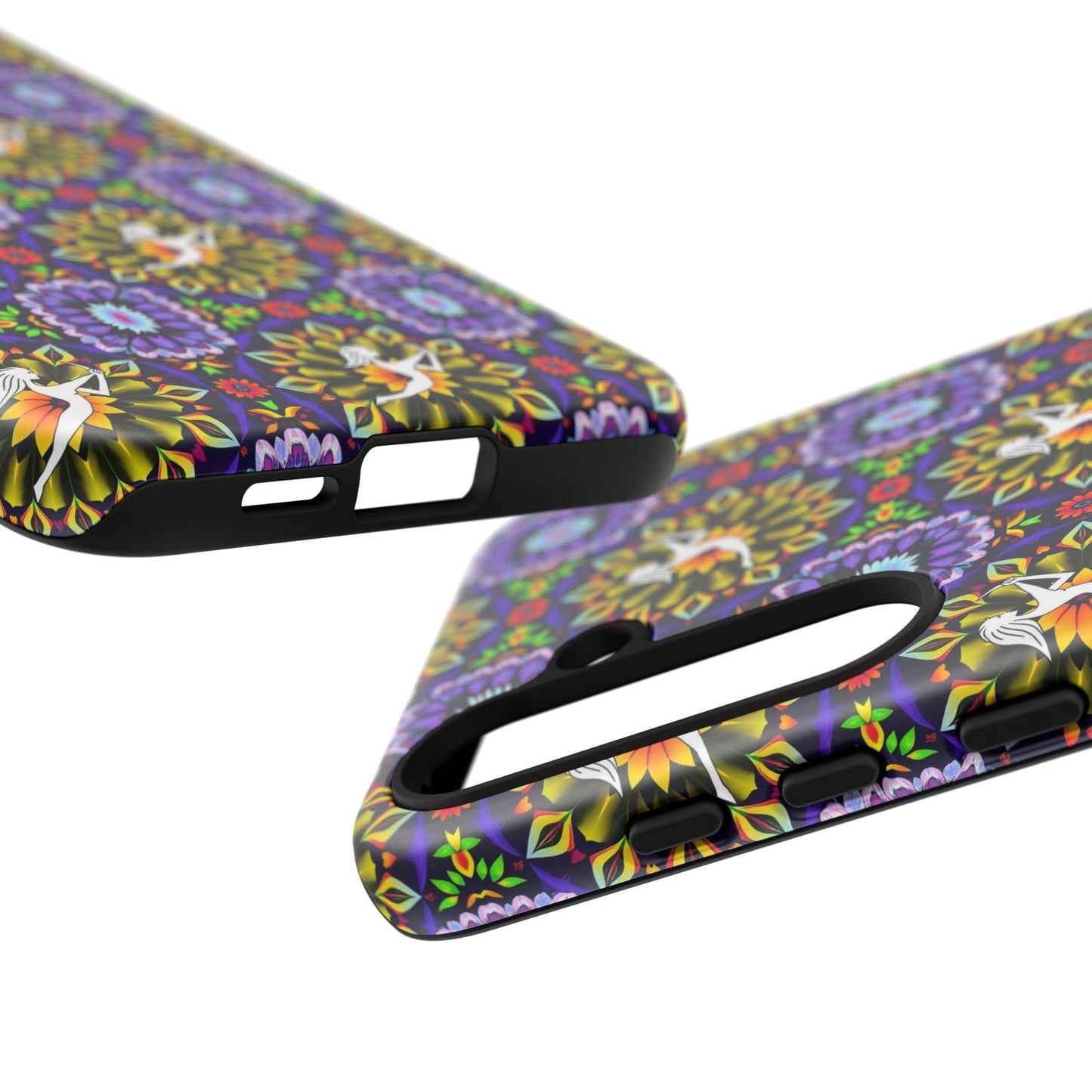 Tough Cases, Sagittarius, Zodiac v1, Flower Pattern
