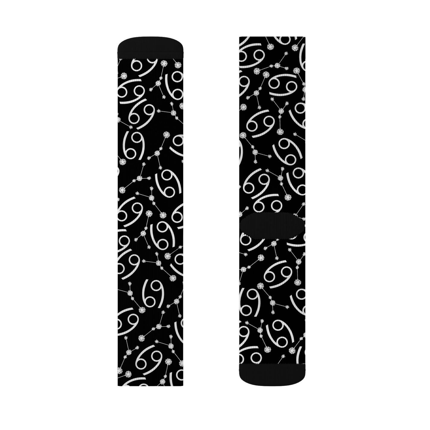 Zodiac Sublimation Socks Cancer Zodiac sign