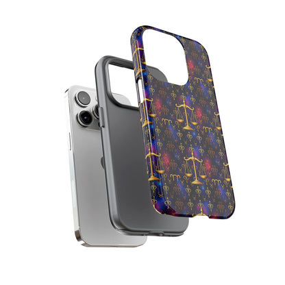 Tough Cases, Libra, Zodiac v2, Metal Pattern