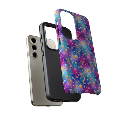 Tough Cases, Sagittarius, Zodiac v3, Bubble Pattern
