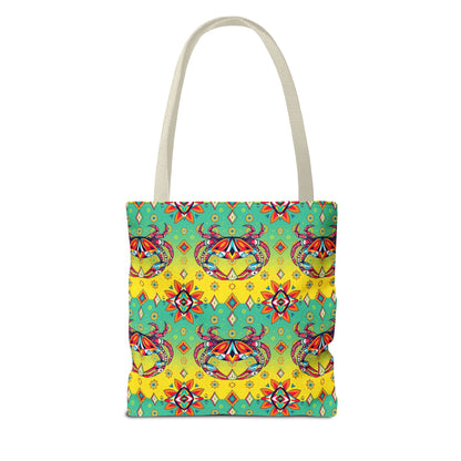 Tote Bag (AOP), Cancer, Zodiac, Jewel Pattern