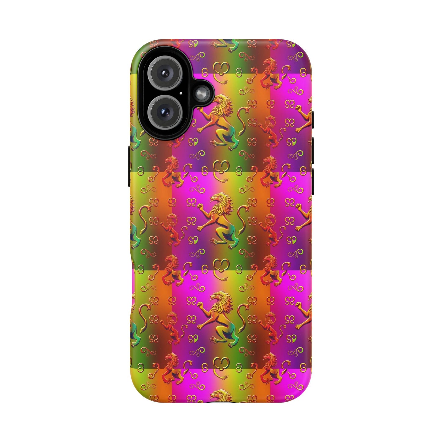 Tough Cases, Leo, Zodiac v1, Metal Pattern