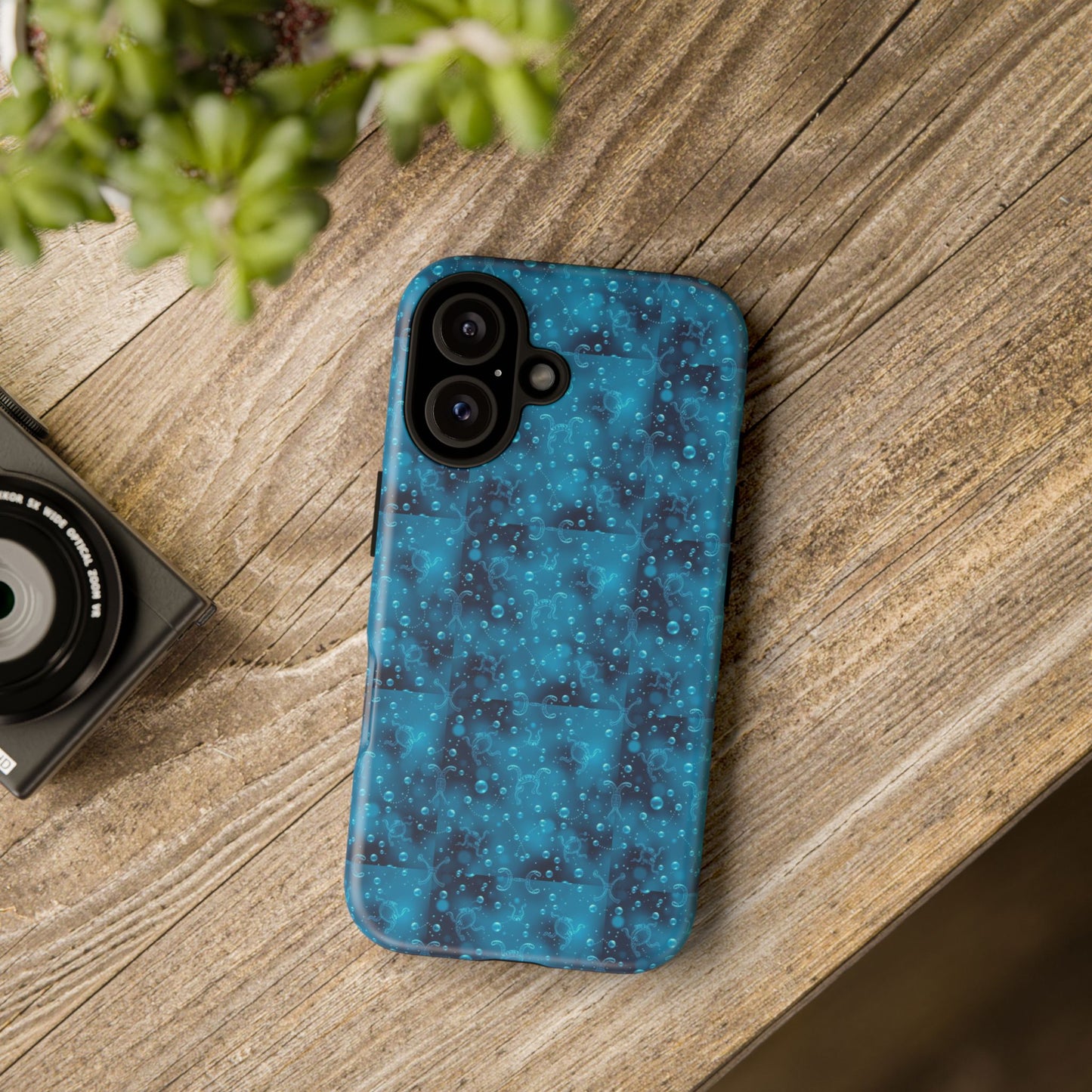 Tough Cases, Aquarius, Zodiac v3, Bubble Pattern