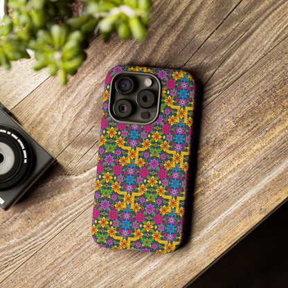 Tough Cases, Gemini, Zodiac v3, Flower Pattern