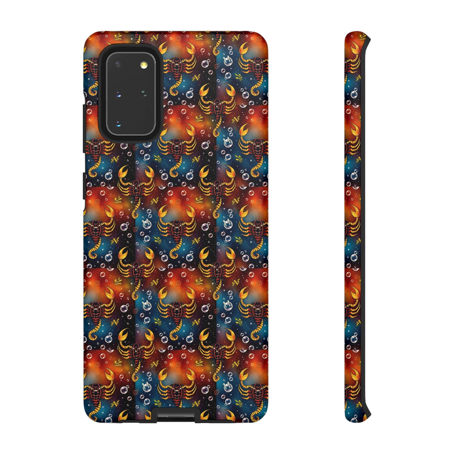 Tough Cases, Scorpio, Zodiac v2, Bubble Pattern