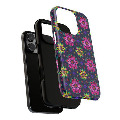 Tough Cases, Scorpio, Zodiac v4, Flower Pattern