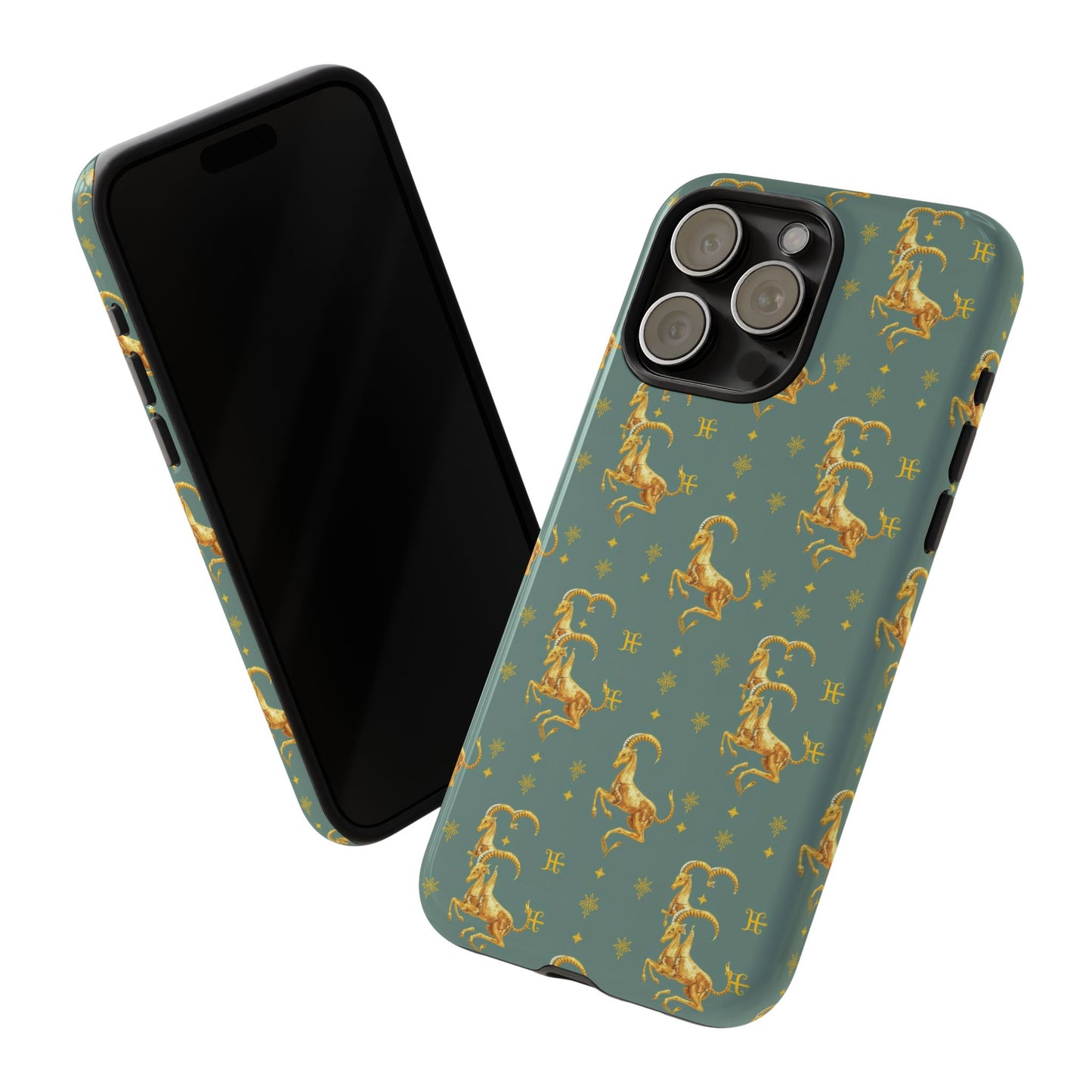 Tough Cases, Capricorn, Zodiac v1, Metal Pattern