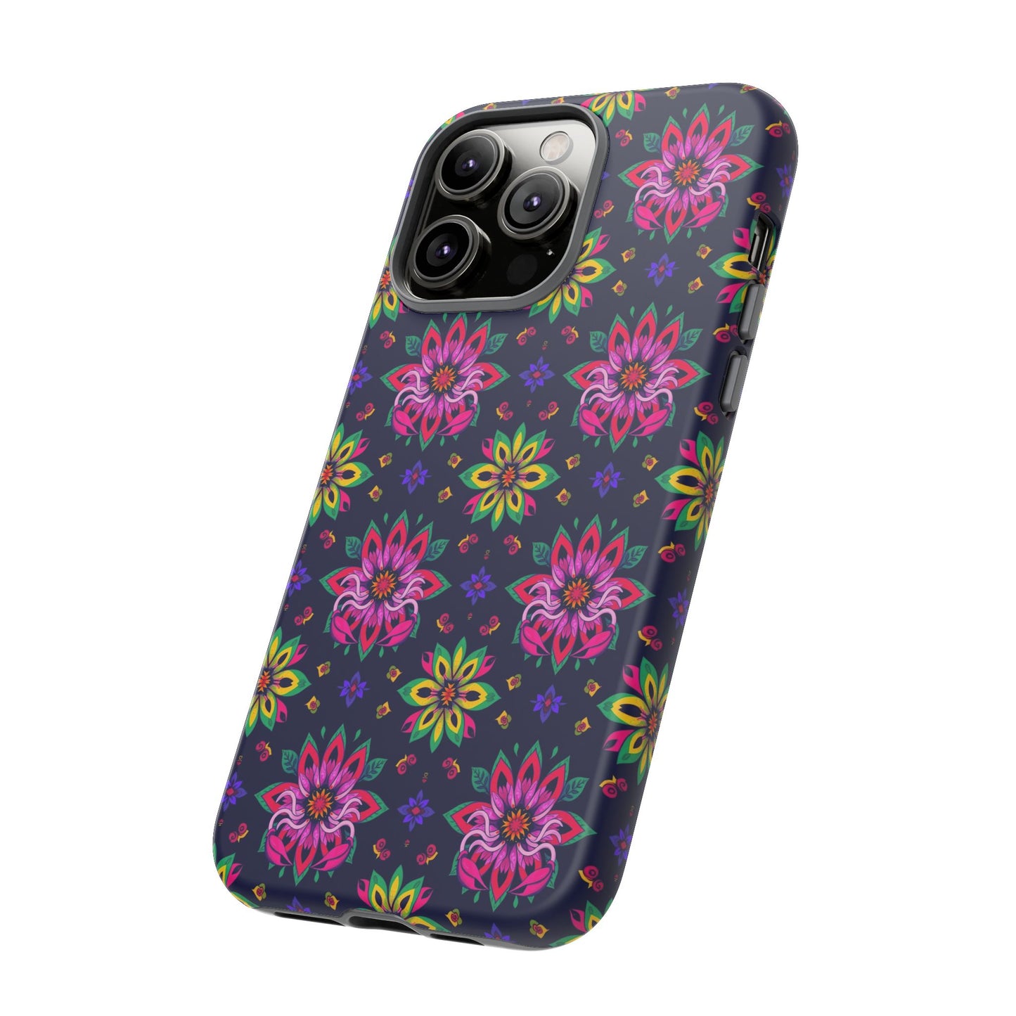Tough Cases, Scorpio, Zodiac v4, Flower Pattern