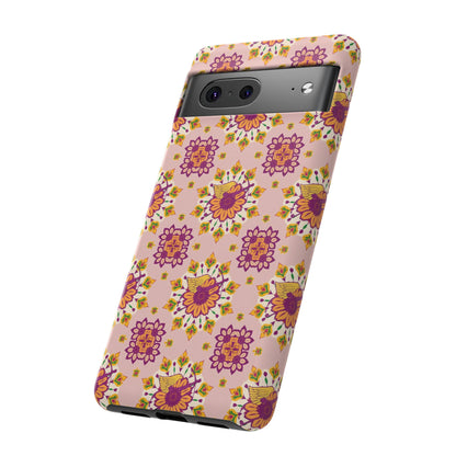 Tough Cases, Sagittarius, Zodiac v4, Flower Pattern