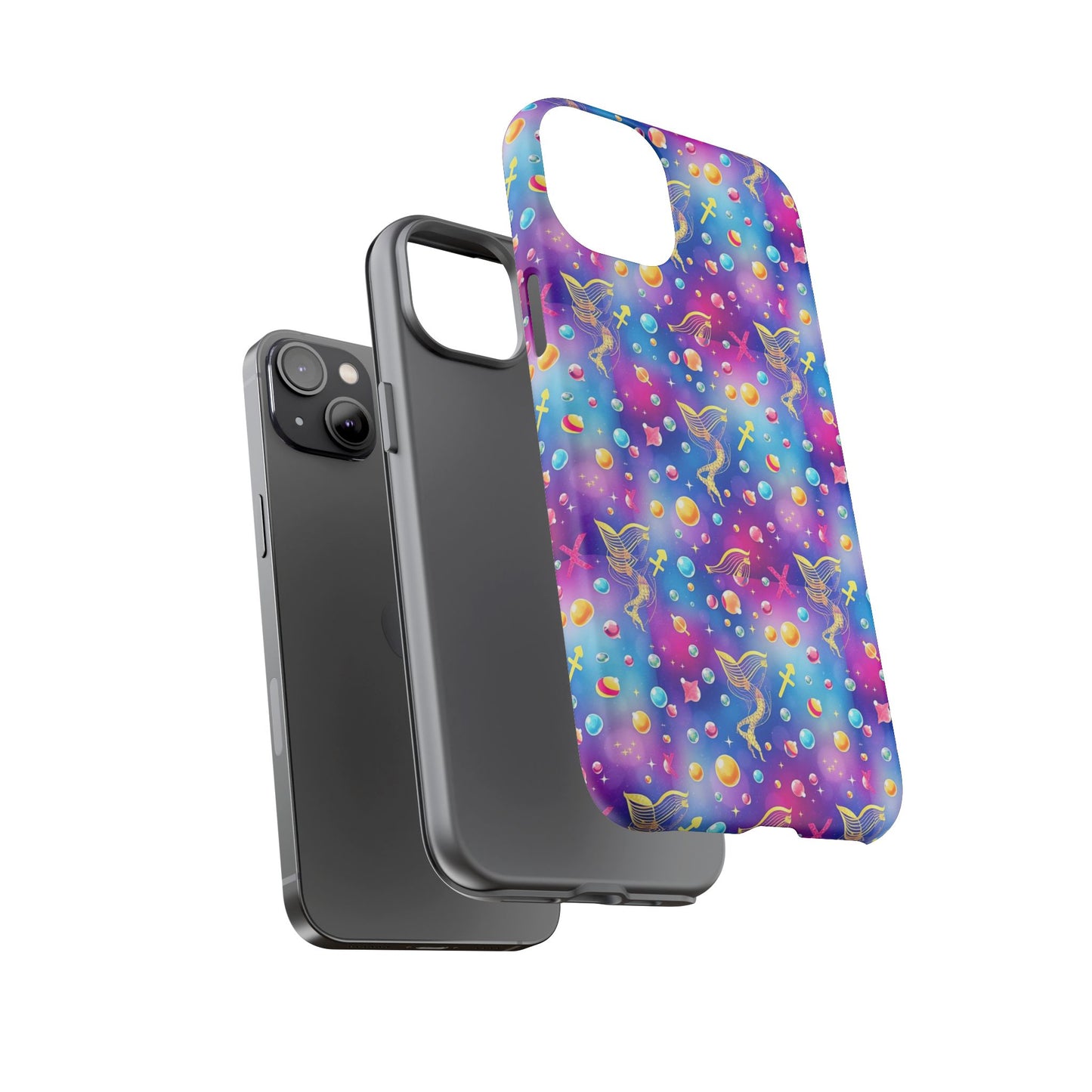 Tough Cases, Sagittarius, Zodiac v3, Bubble Pattern