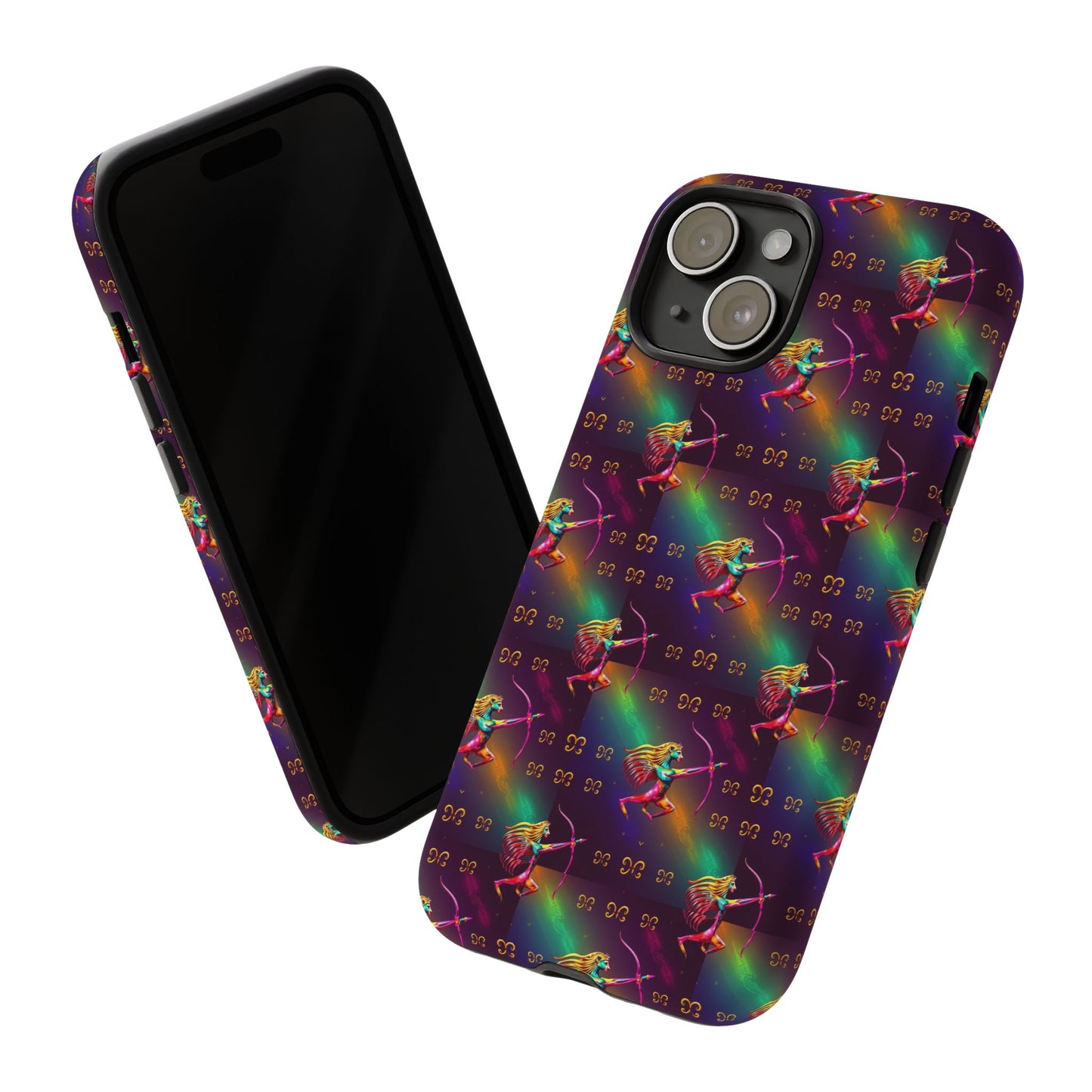 Tough Cases, Sagittarius, Zodiac v1, Metal Pattern
