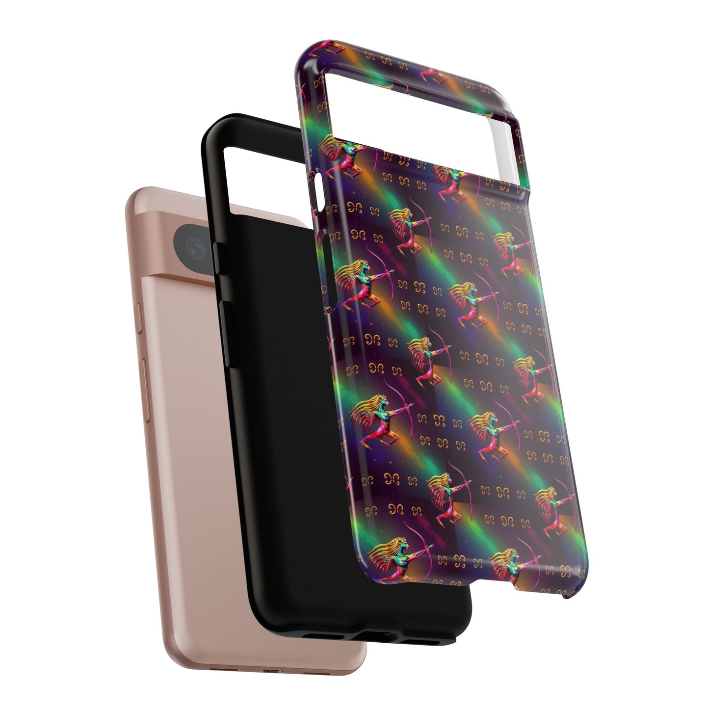 Tough Cases, Sagittarius, Zodiac v1, Metal Pattern