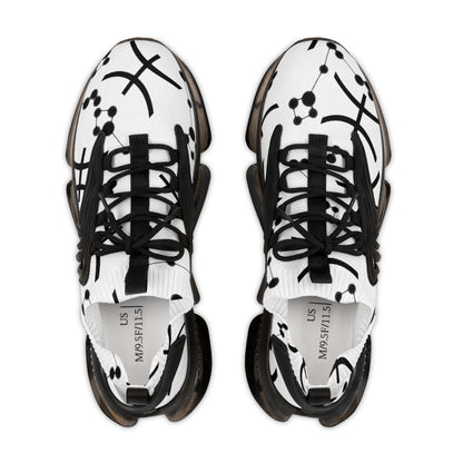 Men's Mesh Sneakers, Pisces Zodiac Sign, all over print