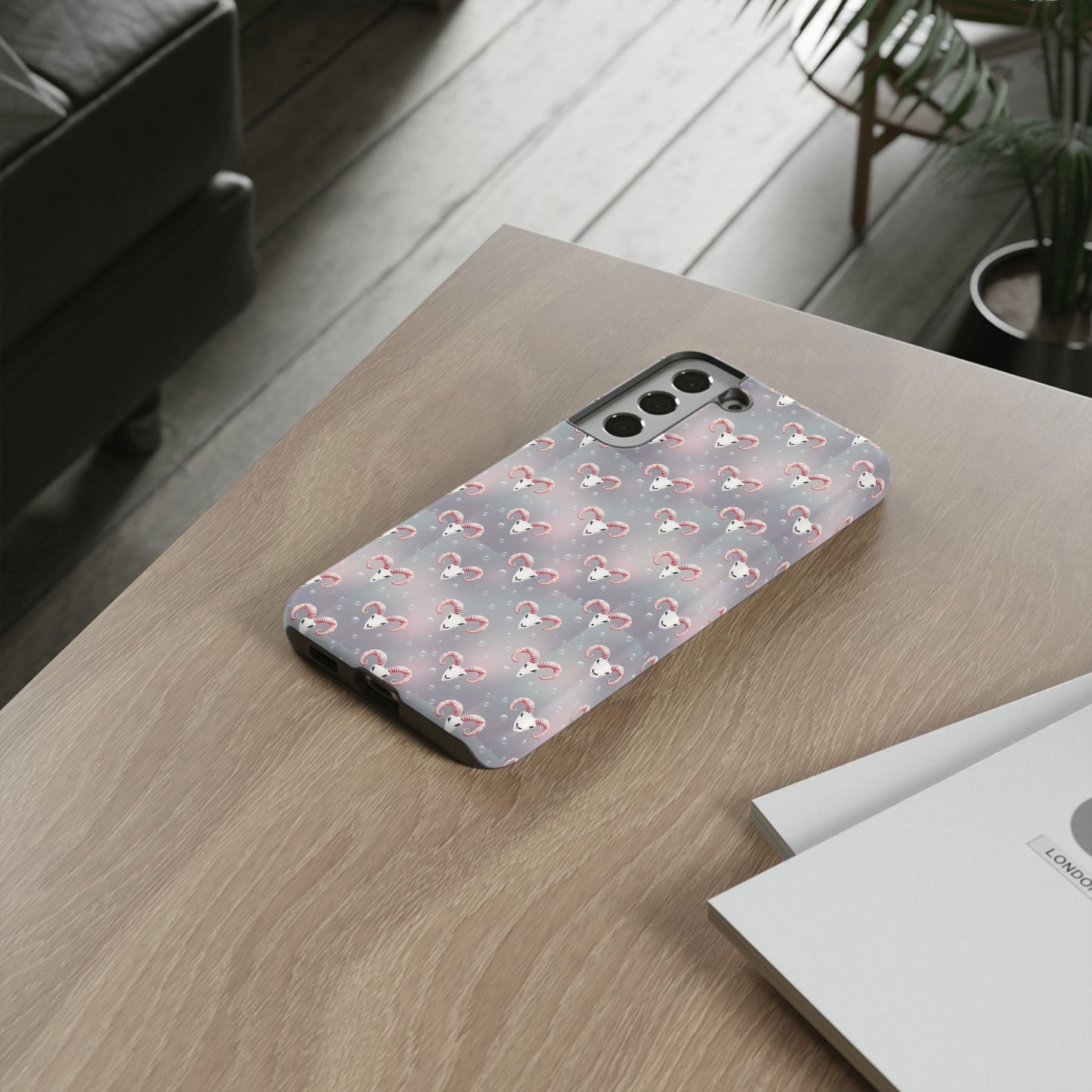 Tough Cases, Aries, Zodiac v2, Bubble Pattern