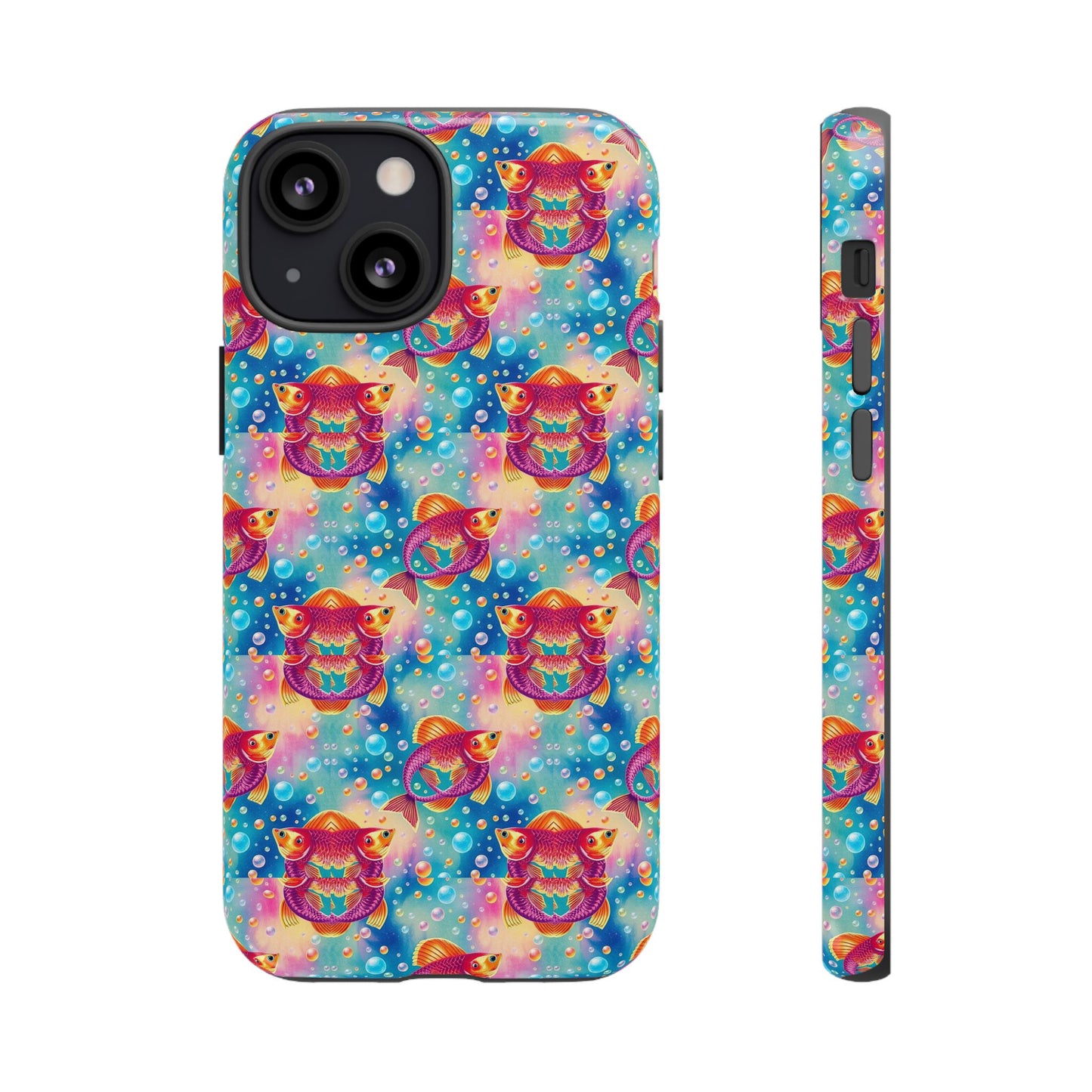 Tough Cases, Pisces, Zodiac v1, Bubble Pattern