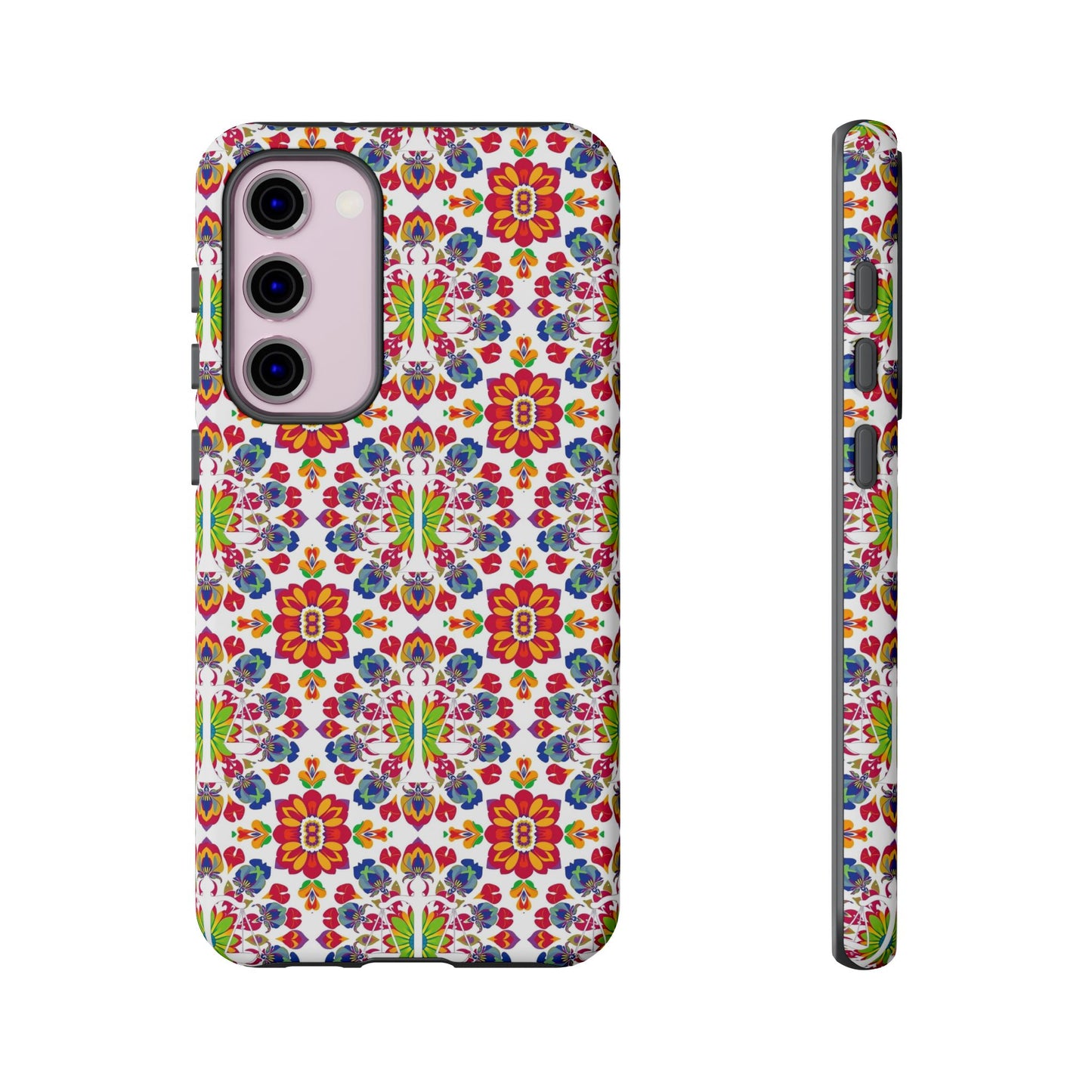 Tough Cases, Libra, Zodiac v1, Flower Pattern