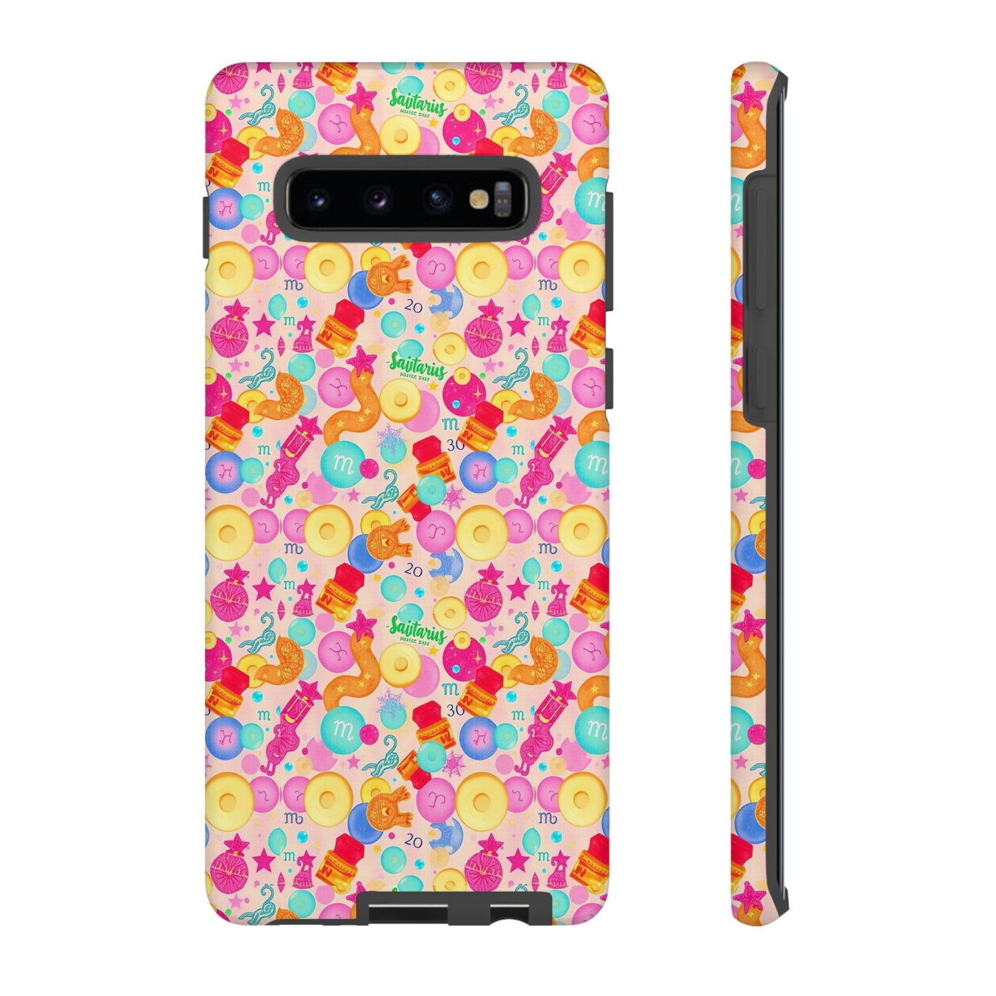 Tough Cases, Sagittarius, Zodiac v2, Bubble Pattern