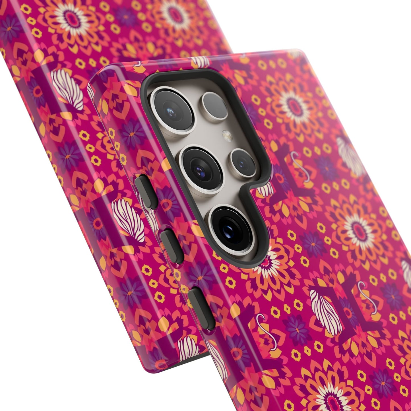 Tough Cases, Gemini, Zodiac v1, Flower Pattern