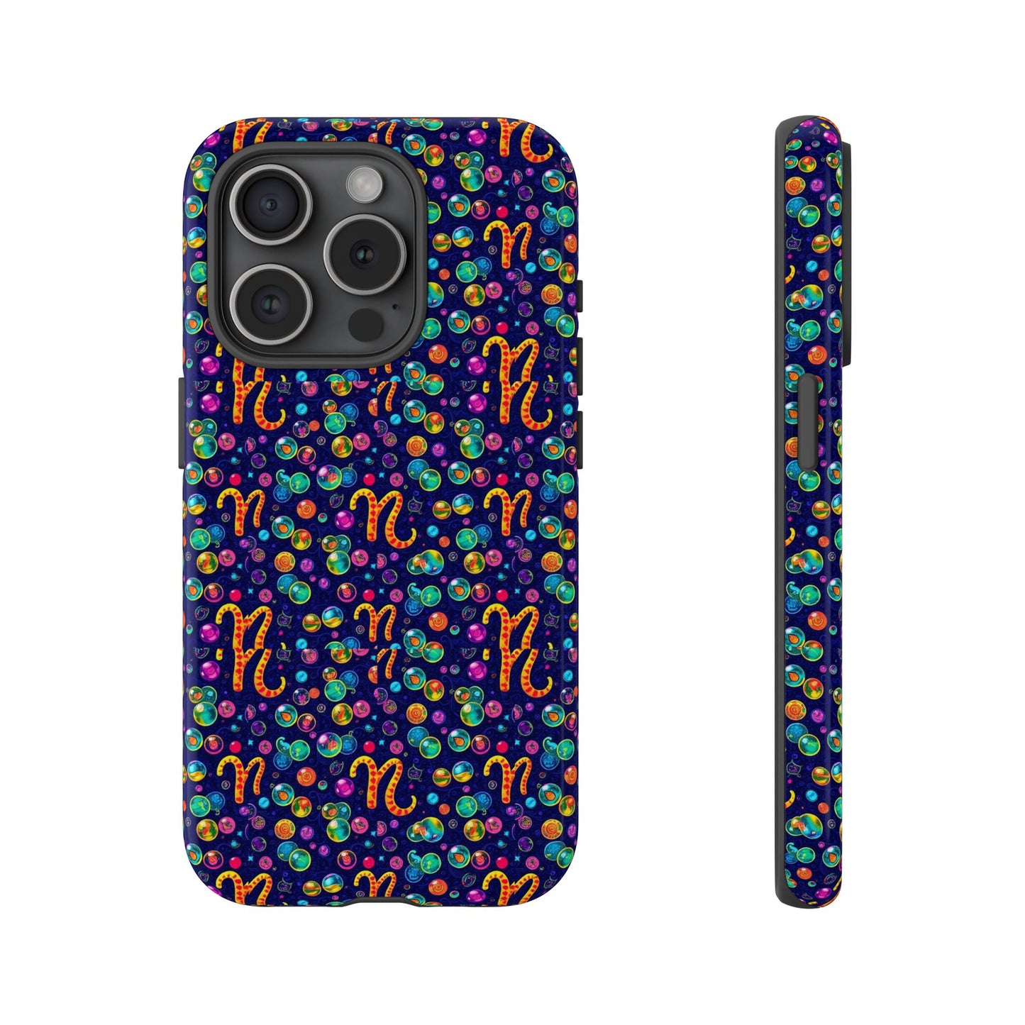 Tough Cases, Aquarius, Zodiac, Bubble Pattern