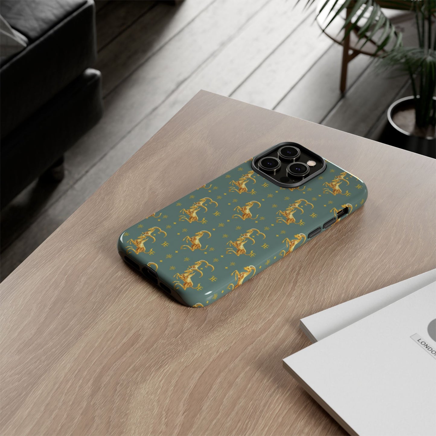 Tough Cases, Capricorn, Zodiac v1, Metal Pattern