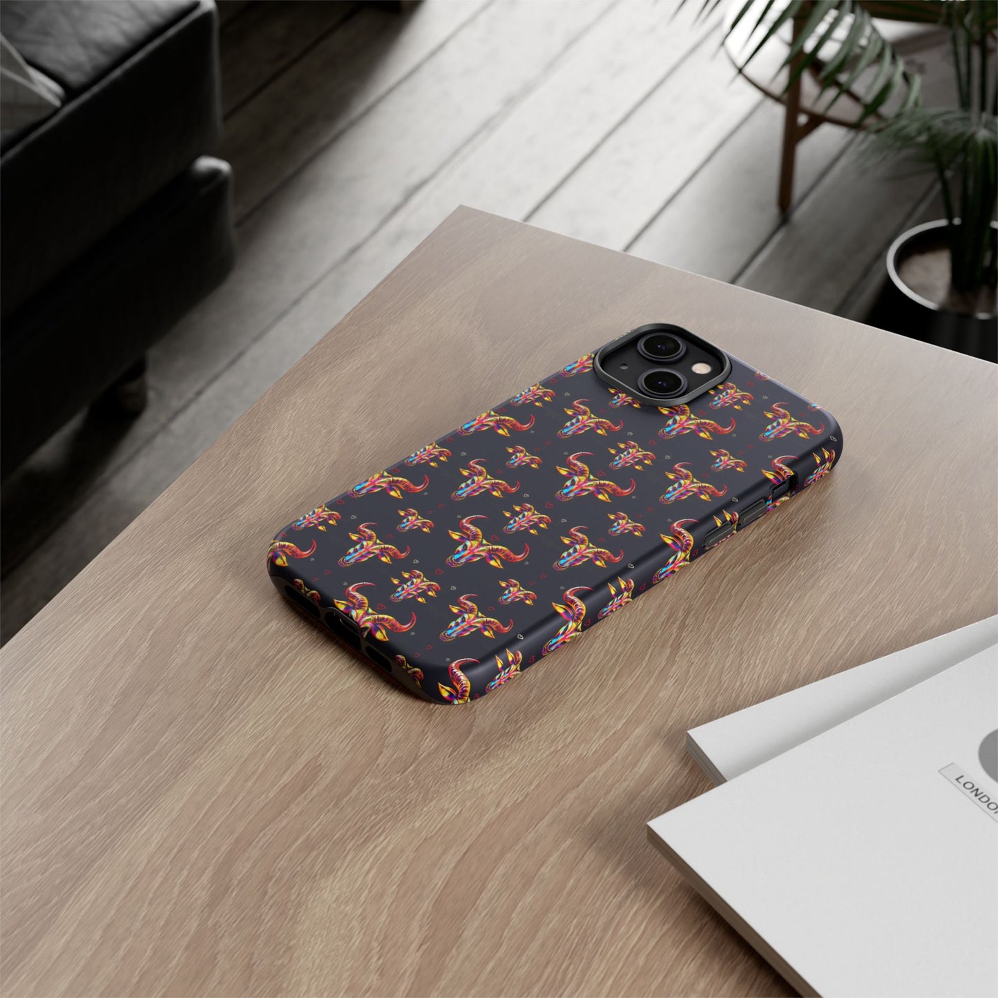 Tough Cases, Taurus, Zodiac, Metal Pattern