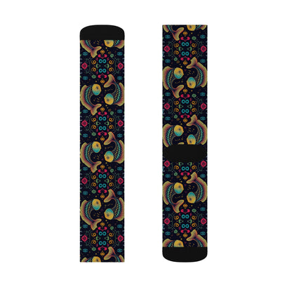 Sublimation Socks, Pisces, Zodiac v3, Pattern
