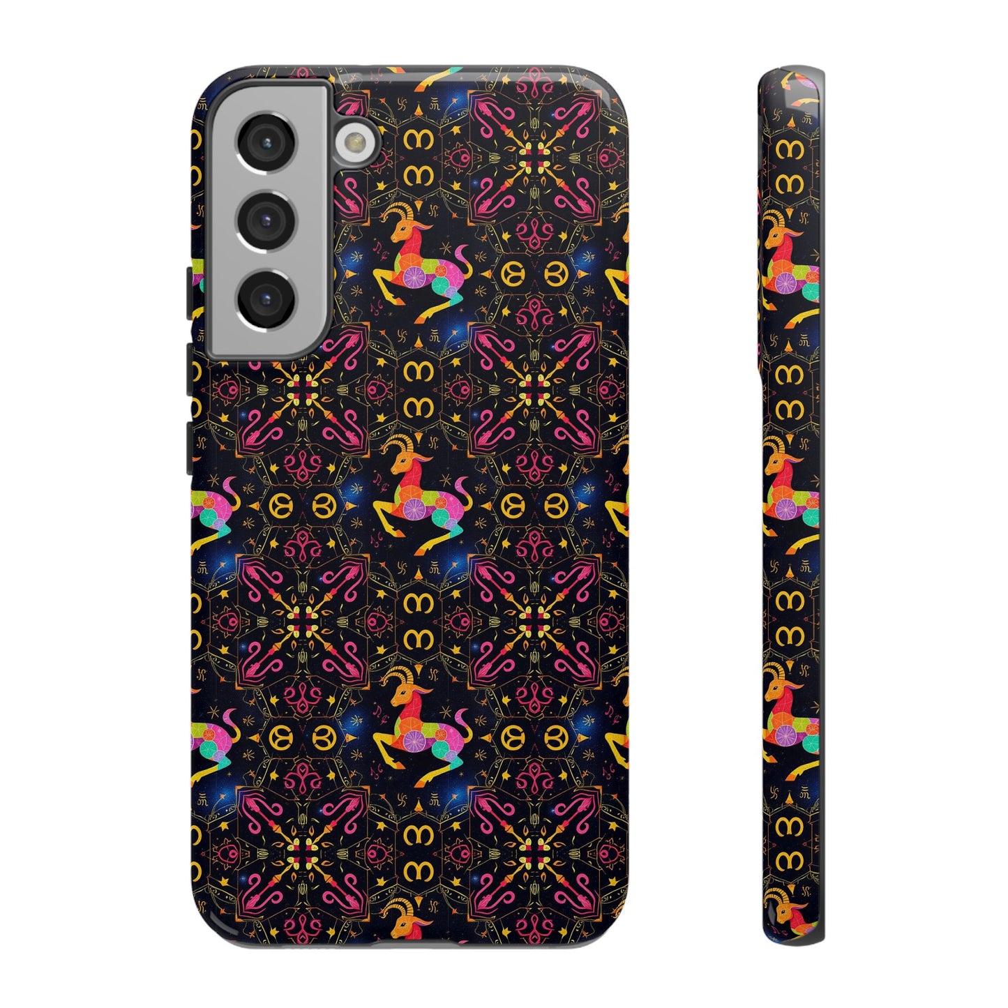 Tough Cases, Capricorn, Zodiac v2, Metal Pattern