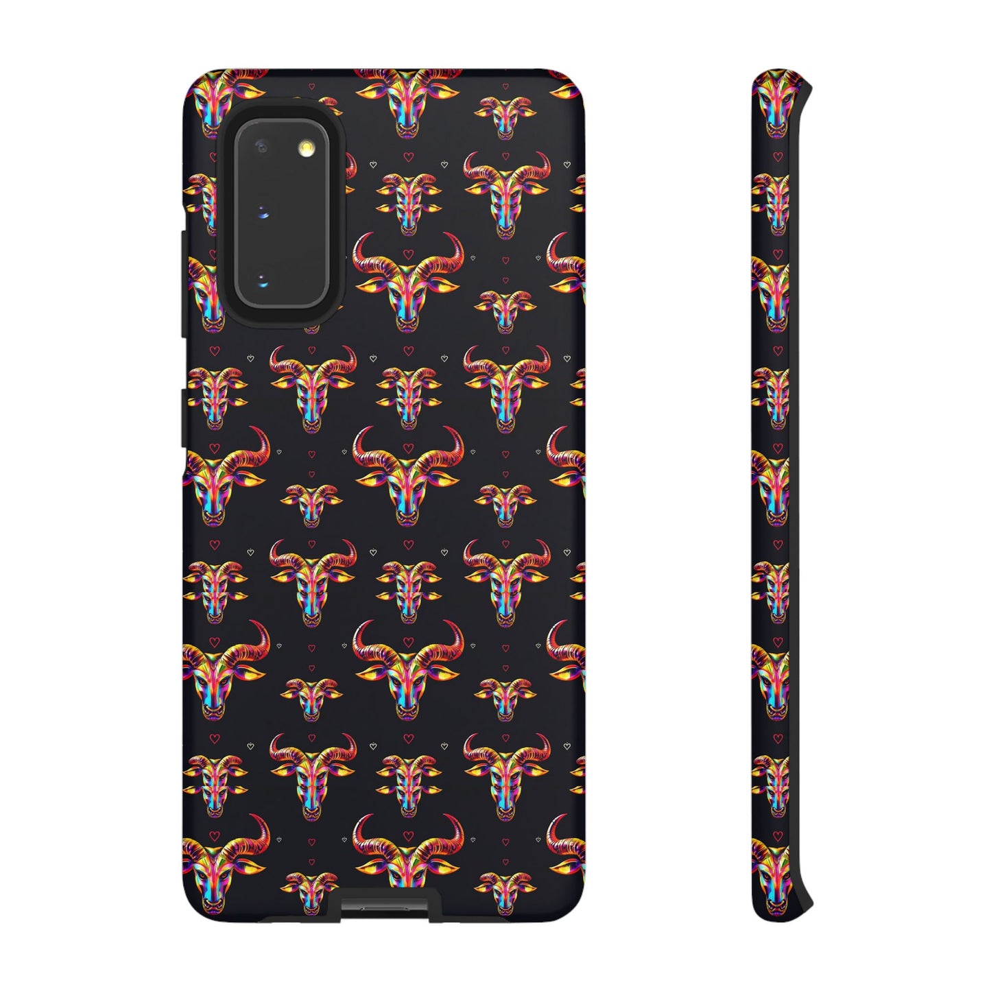 Tough Cases, Taurus, Zodiac, Metal Pattern