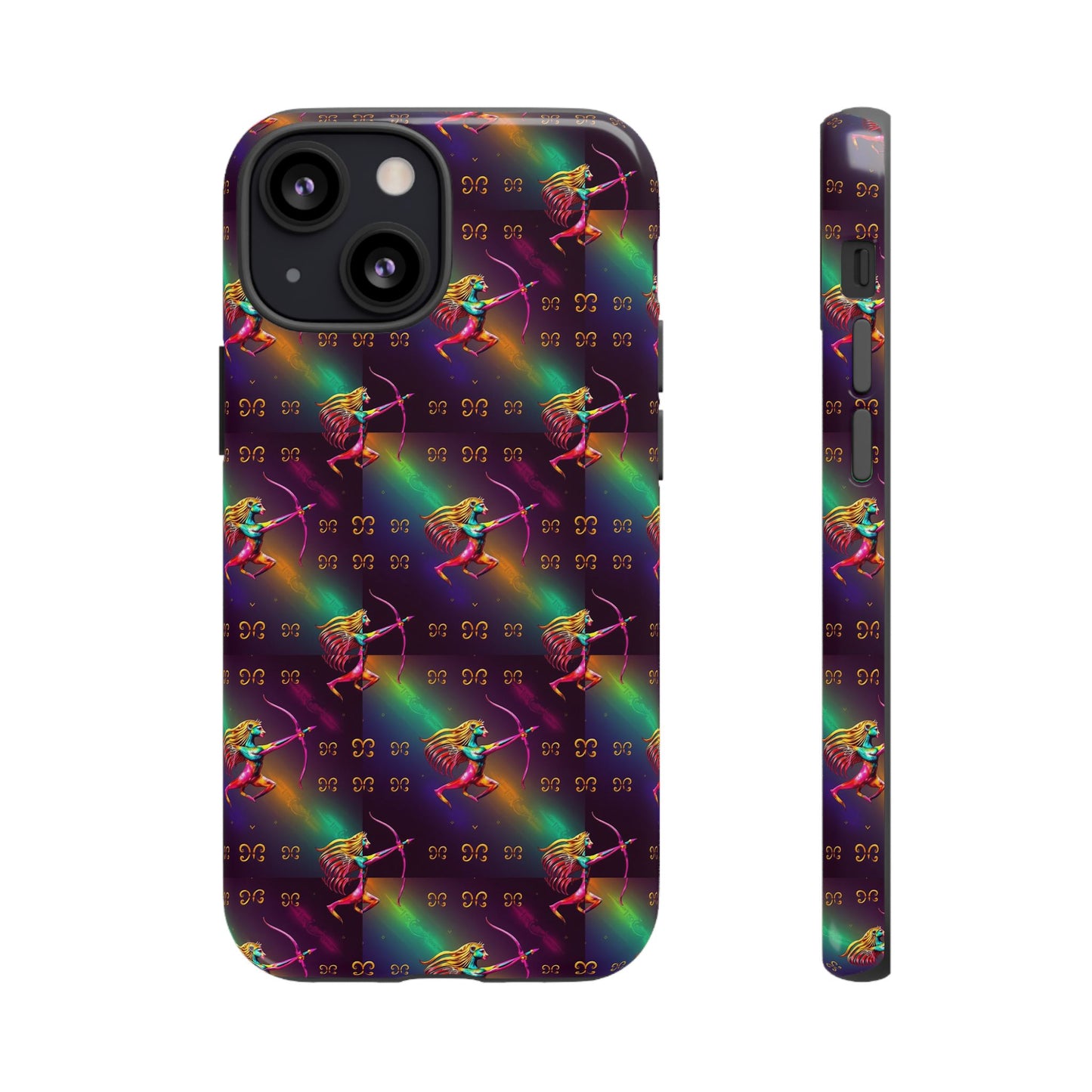 Tough Cases, Sagittarius, Zodiac v1, Metal Pattern