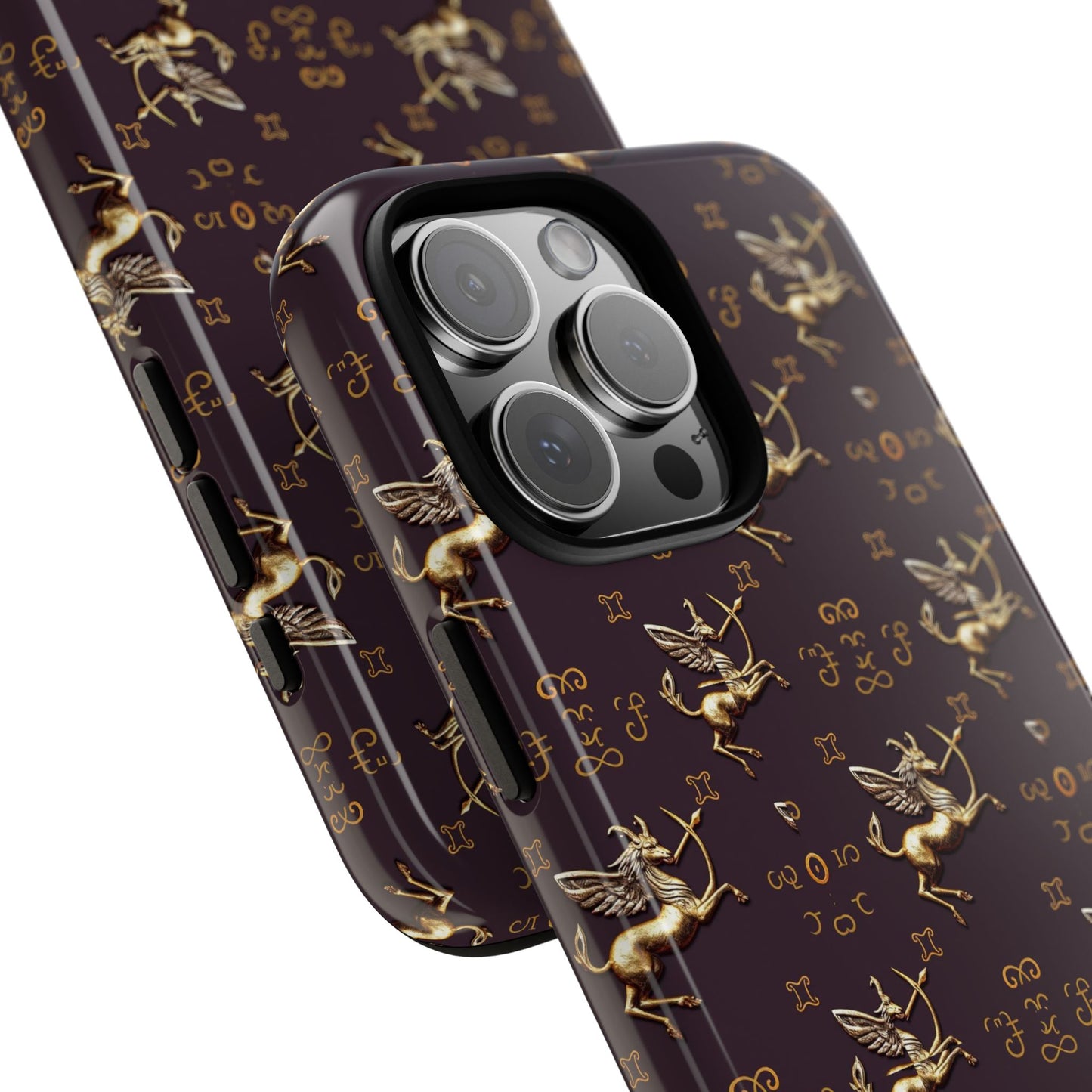 Tough Cases, Sagittarius, Zodiac v3, Metal Pattern