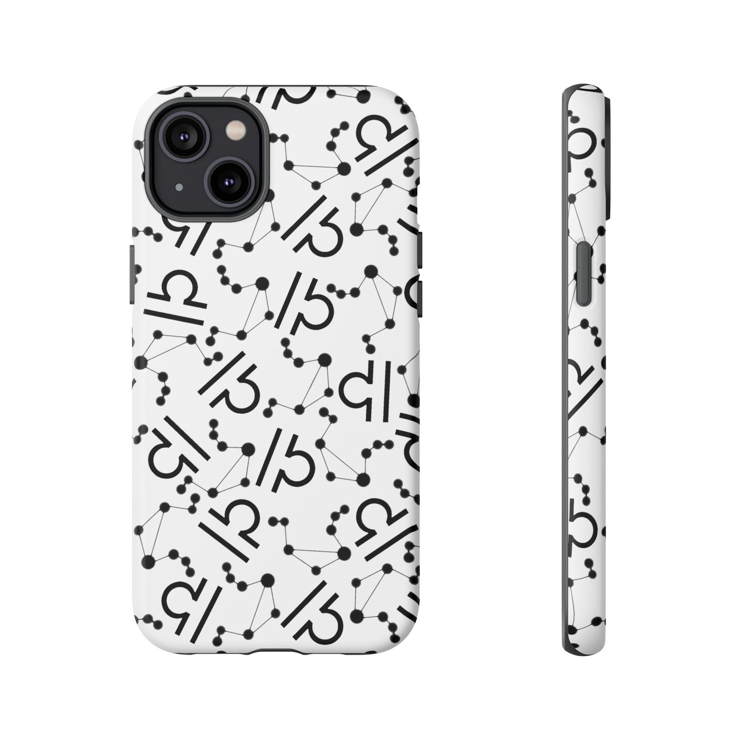 Tough Cases with the Libra Zodiac sign for iPhone, Samsung Galaxy, and Google Pixel devices