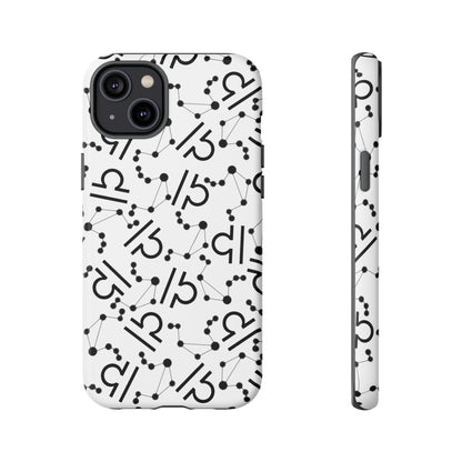 Tough Cases with the Libra Zodiac sign for iPhone, Samsung Galaxy, and Google Pixel devices