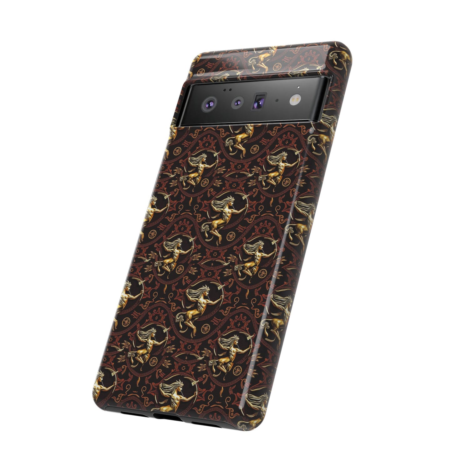 Tough Cases, Sagittarius, Zodiac, Metal Pattern