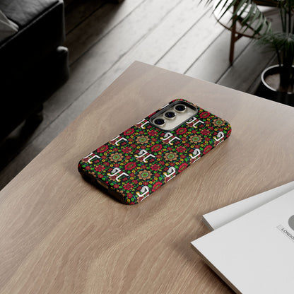Tough Cases, Gemini, Zodiac v4, Flower Pattern