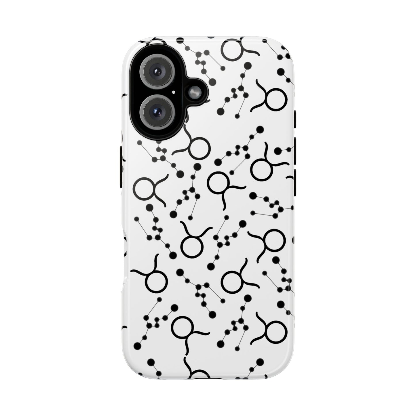 Tough Cases with the Taurus Zodiac sign for iPhone, Samsung Galaxy, and Google Pixel devices