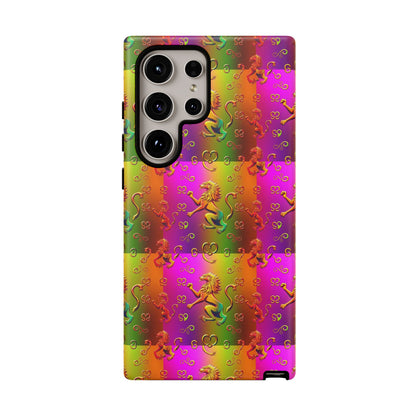 Tough Cases, Leo, Zodiac v1, Metal Pattern