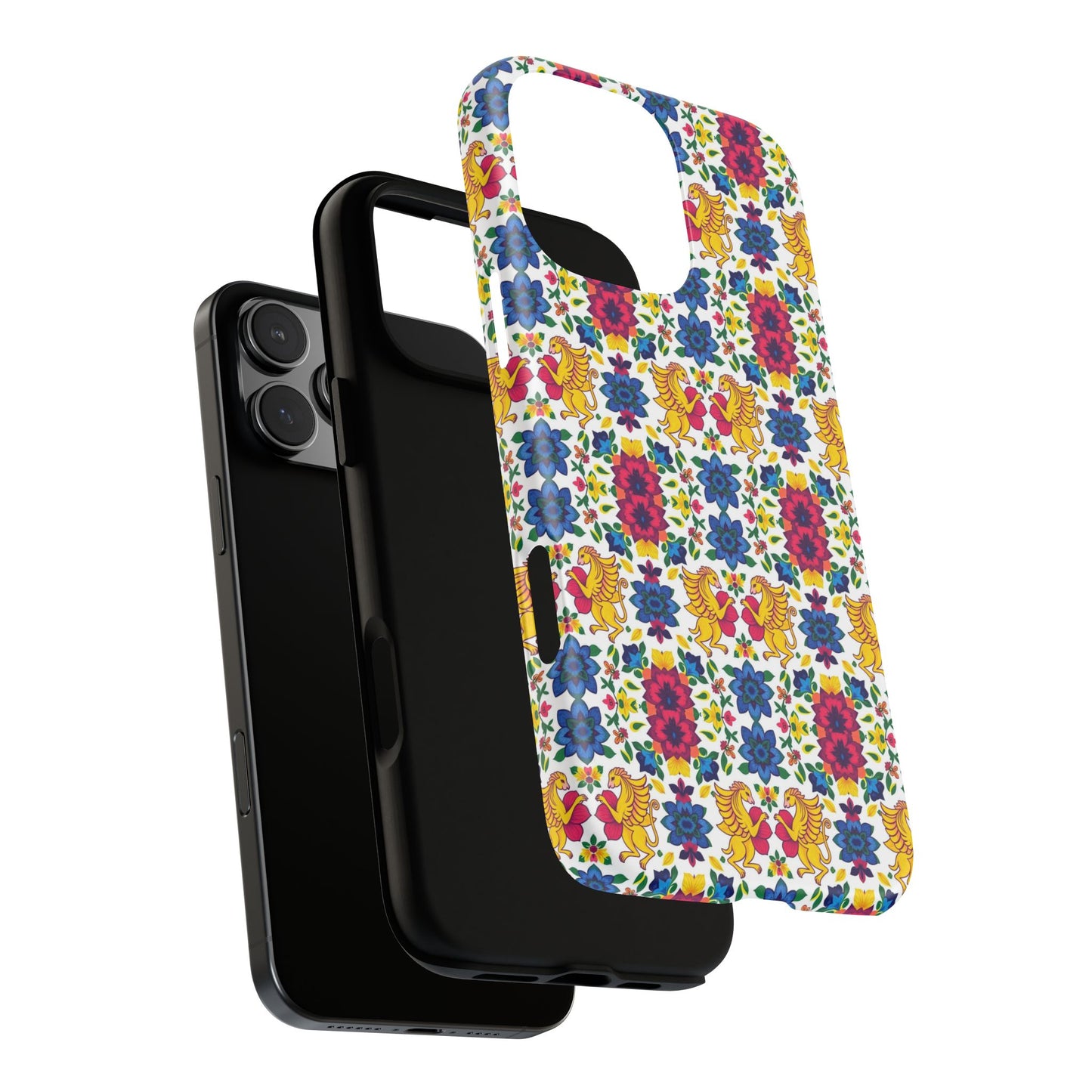 Tough Cases, Gemini, Zodiac, Flower Pattern