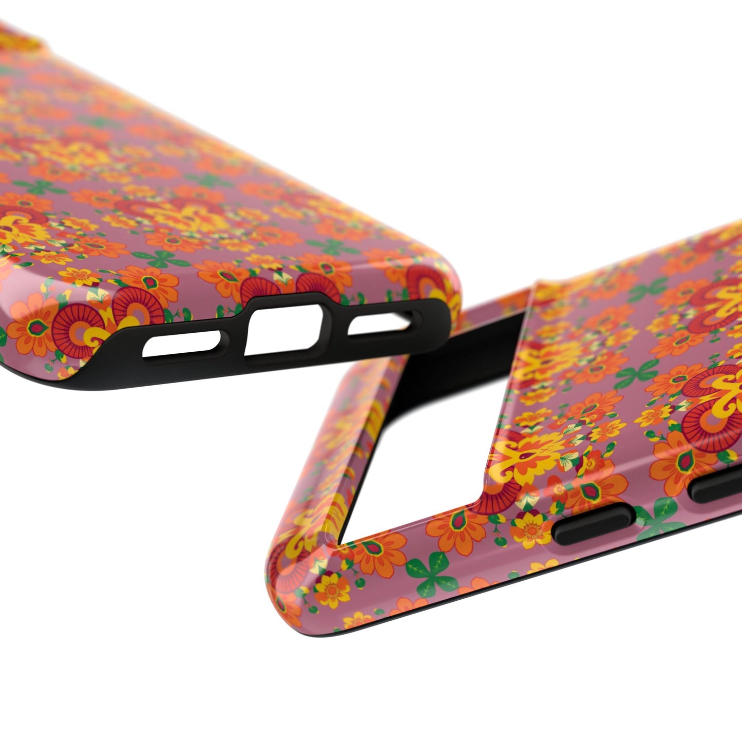 Tough Cases, Aries, Zodiac v1, Flower Pattern
