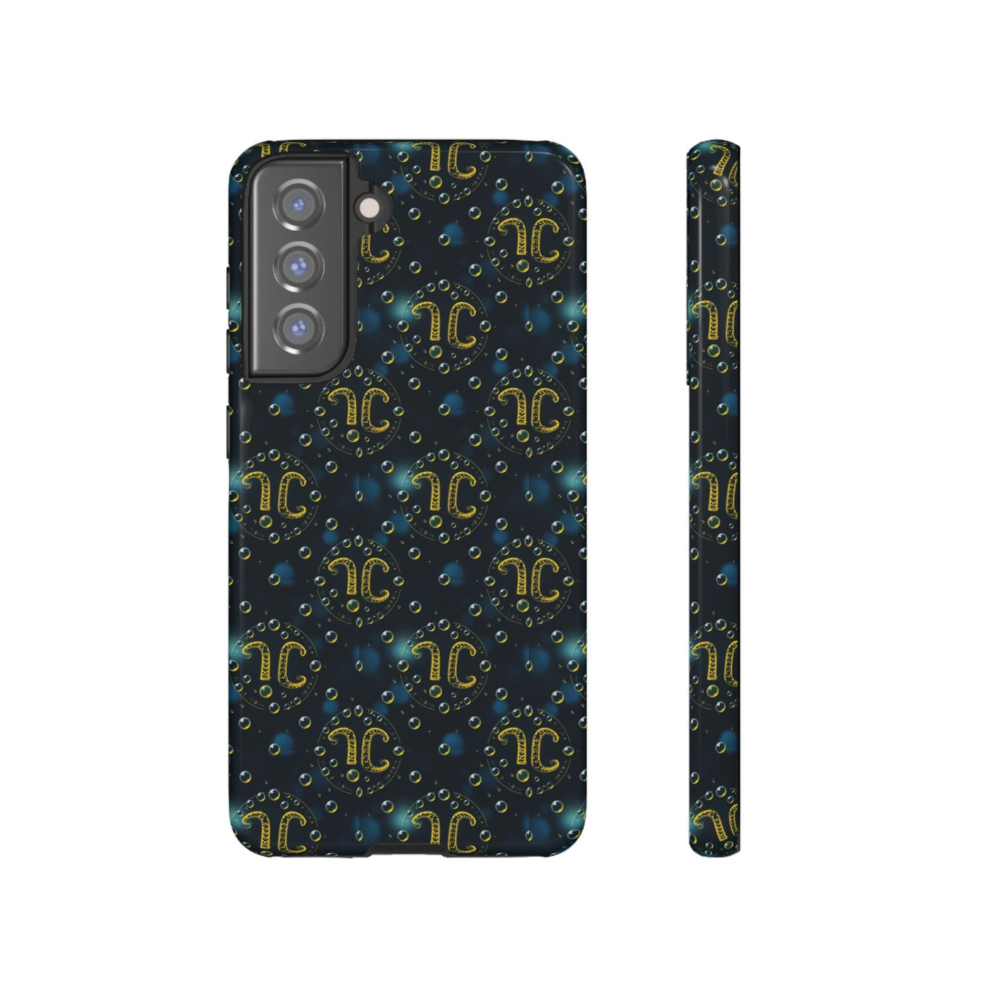 Tough Cases, Aquarius, Zodiac v2, Bubble Pattern