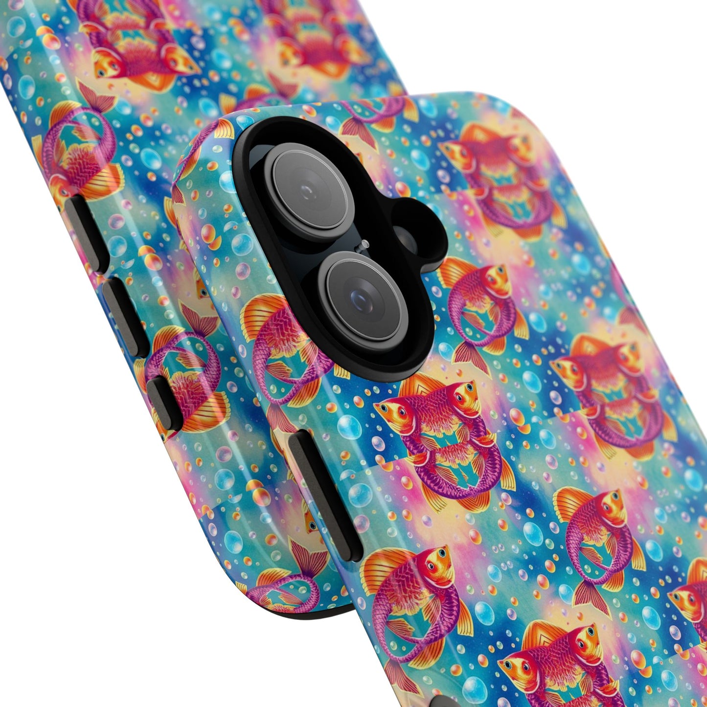 Tough Cases, Pisces, Zodiac v1, Bubble Pattern