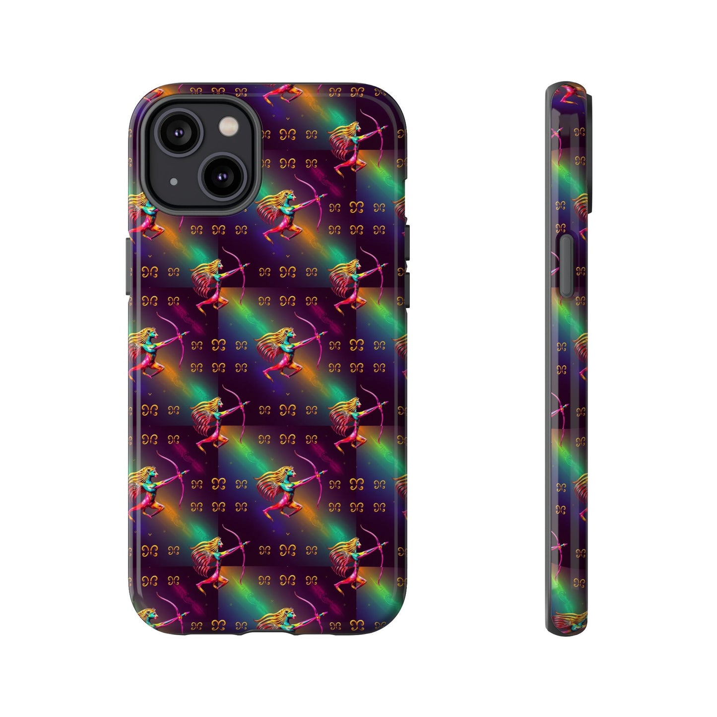Tough Cases, Sagittarius, Zodiac v1, Metal Pattern