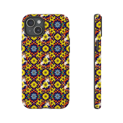 Tough Cases, Aquarius, Zodiac v3, Flower Pattern