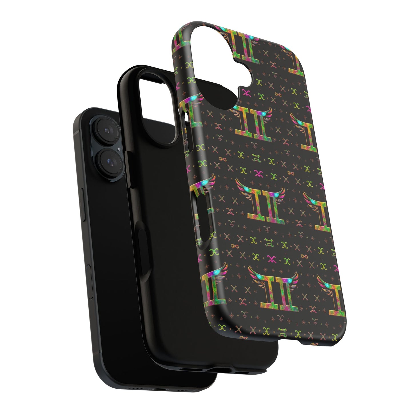 Tough Cases, Gemini, Zodiac v1, Metal Pattern