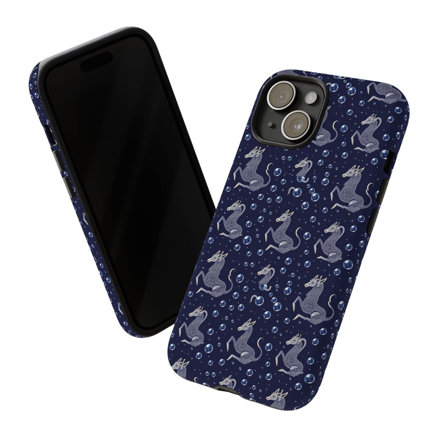 Tough Cases, Capricorn, Zodiac v2, Bubble Pattern